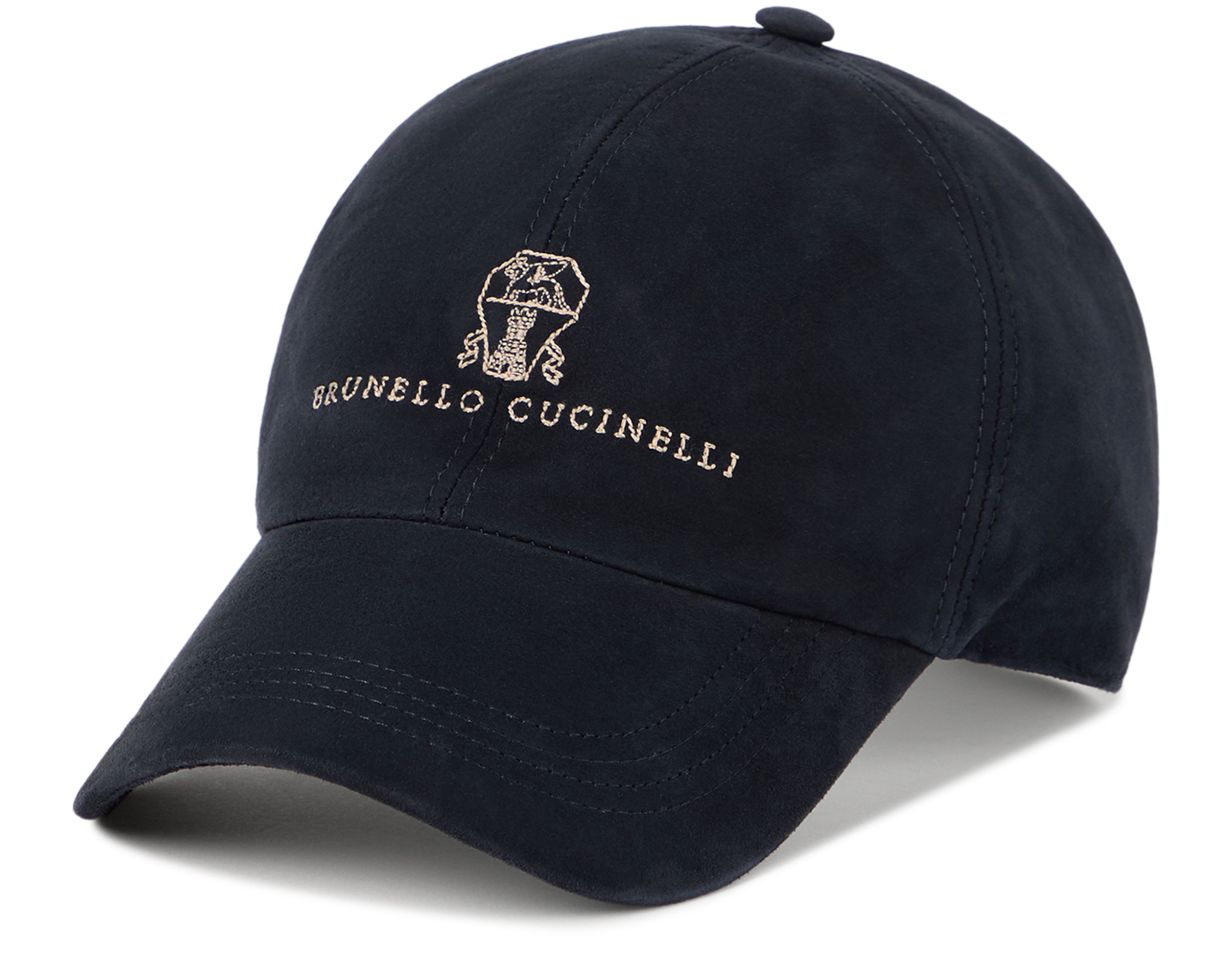 Brunello Cucinelli Suede baseball cap