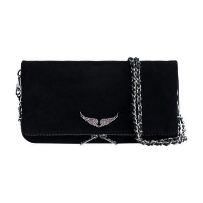 Zadig & Voltaire Rock Suede Clutch