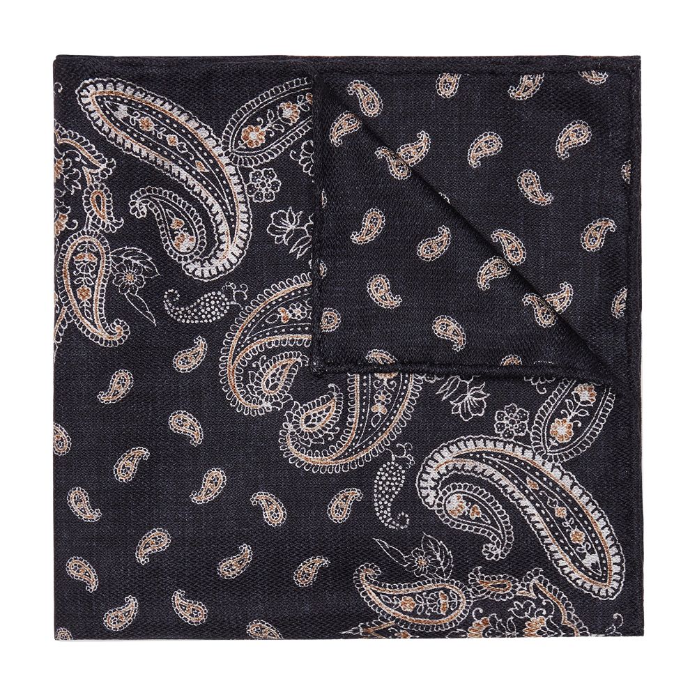 Brunello Cucinelli Pocket square with pattern