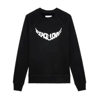 Zadig & Voltaire Upper peace & love sweatshirt