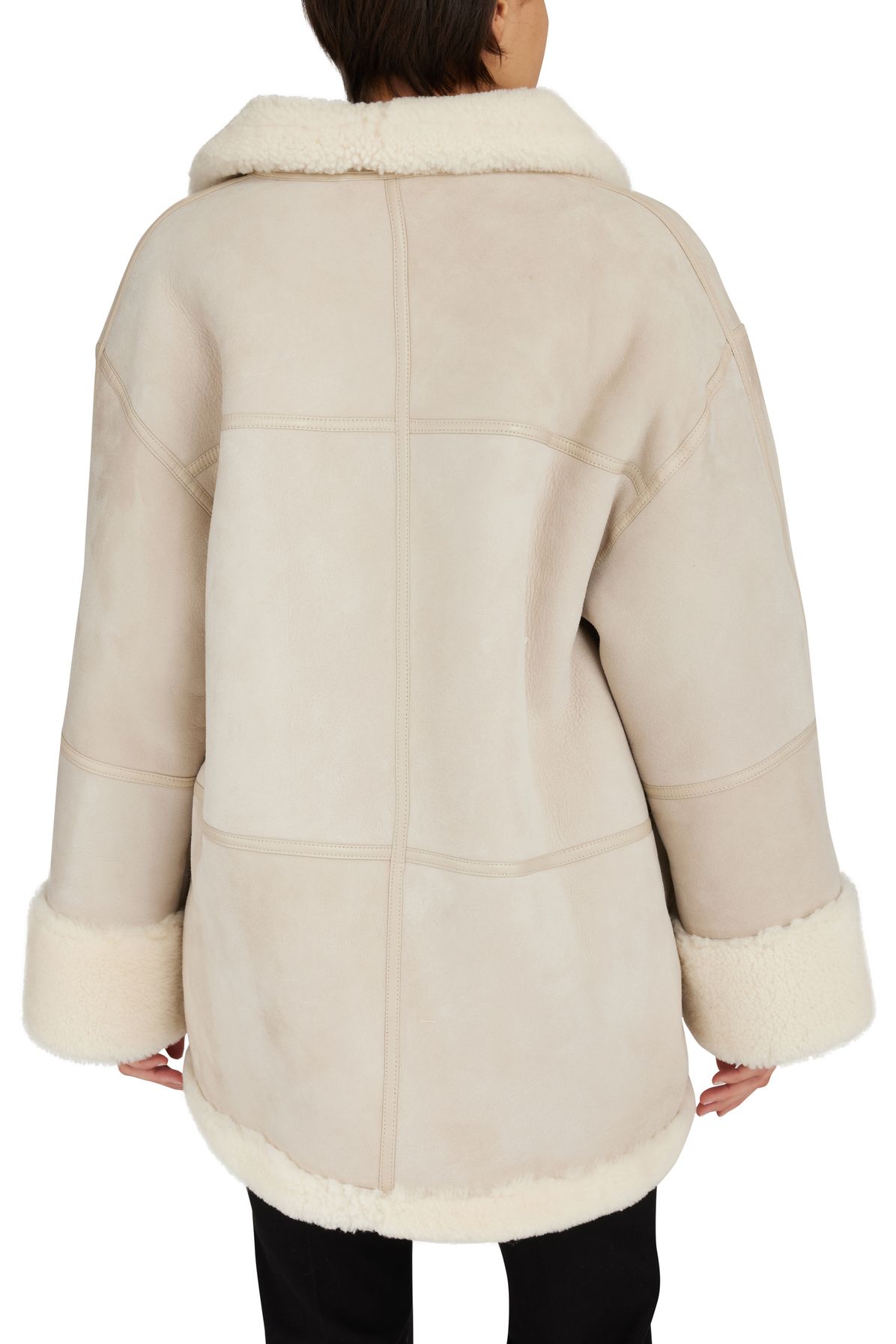 Toteme Signature Shearling Jacket