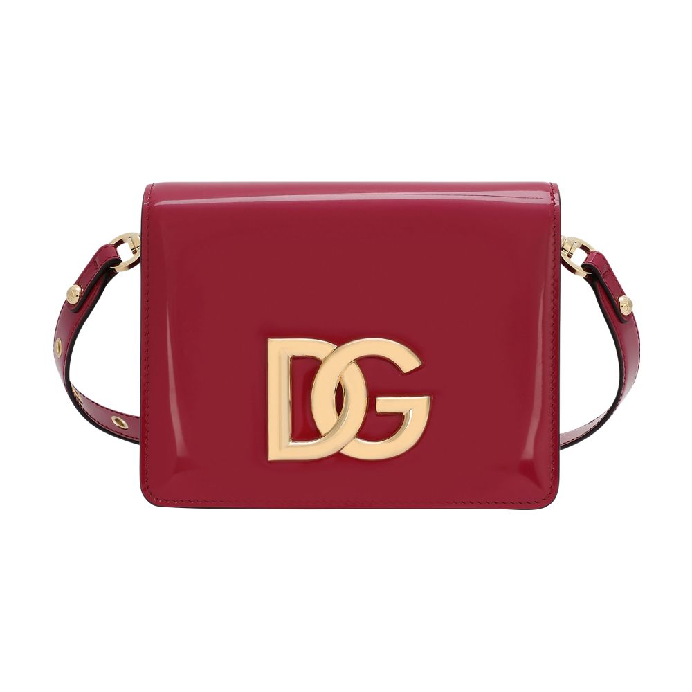 Dolce & Gabbana Polished calfskin 3.5 crossbody bag