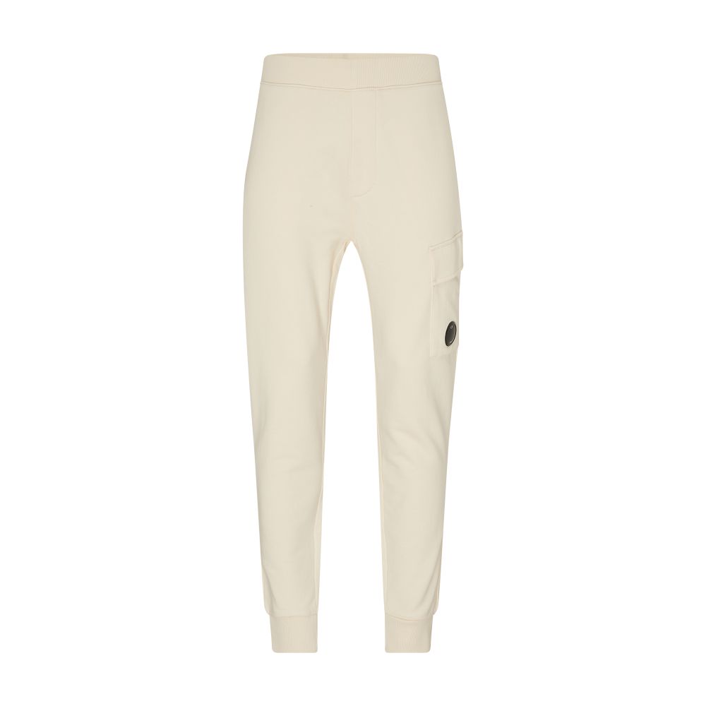 CP COMPANY Diagonal Raised Fleece cargo sweatpants