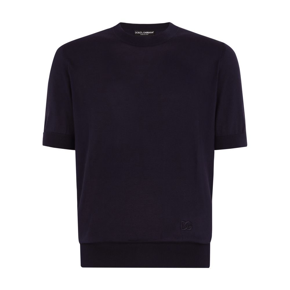 Dolce & Gabbana Silk round-neck sweater