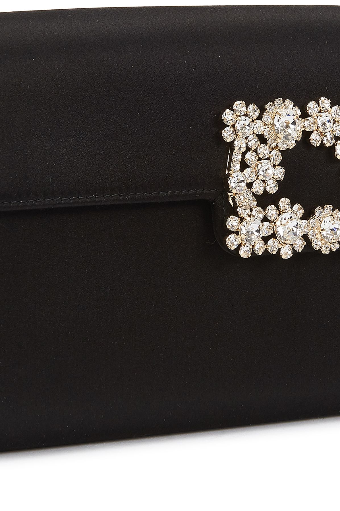 Roger Vivier Envelope flower buckle bag