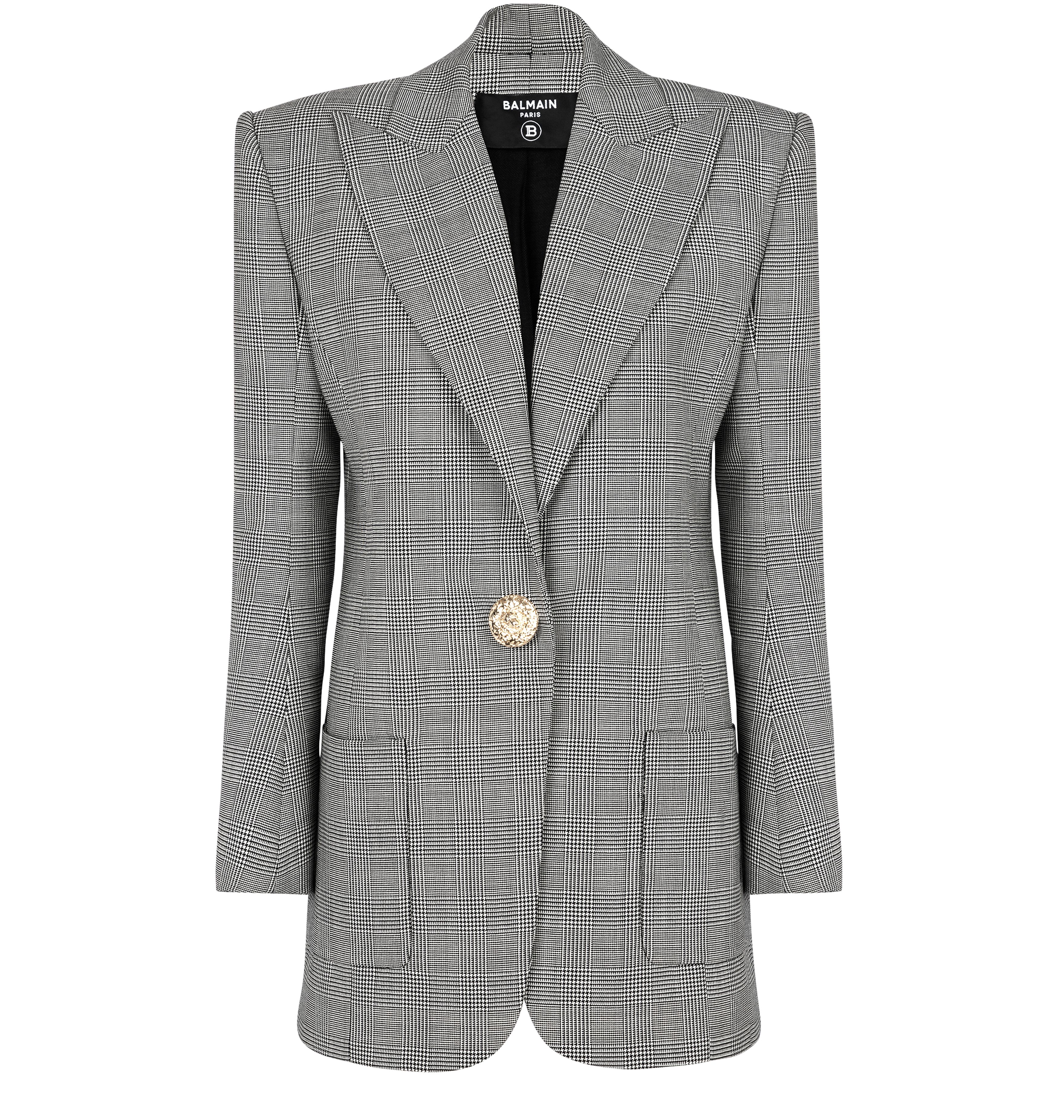 Balmain 1 button wool jacket