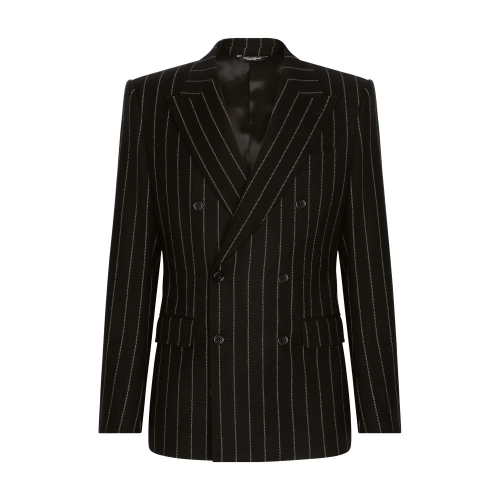 Dolce & Gabbana Jacket in pinstripe stretch wool