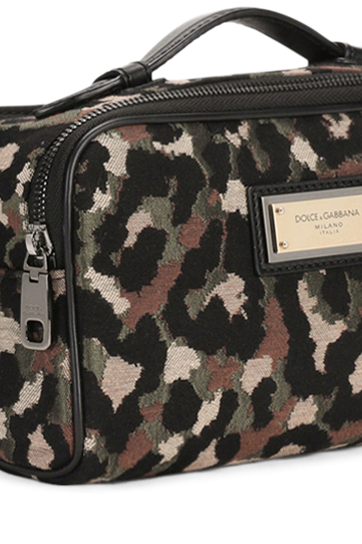 Dolce & Gabbana Camouflage jacquard belt bag