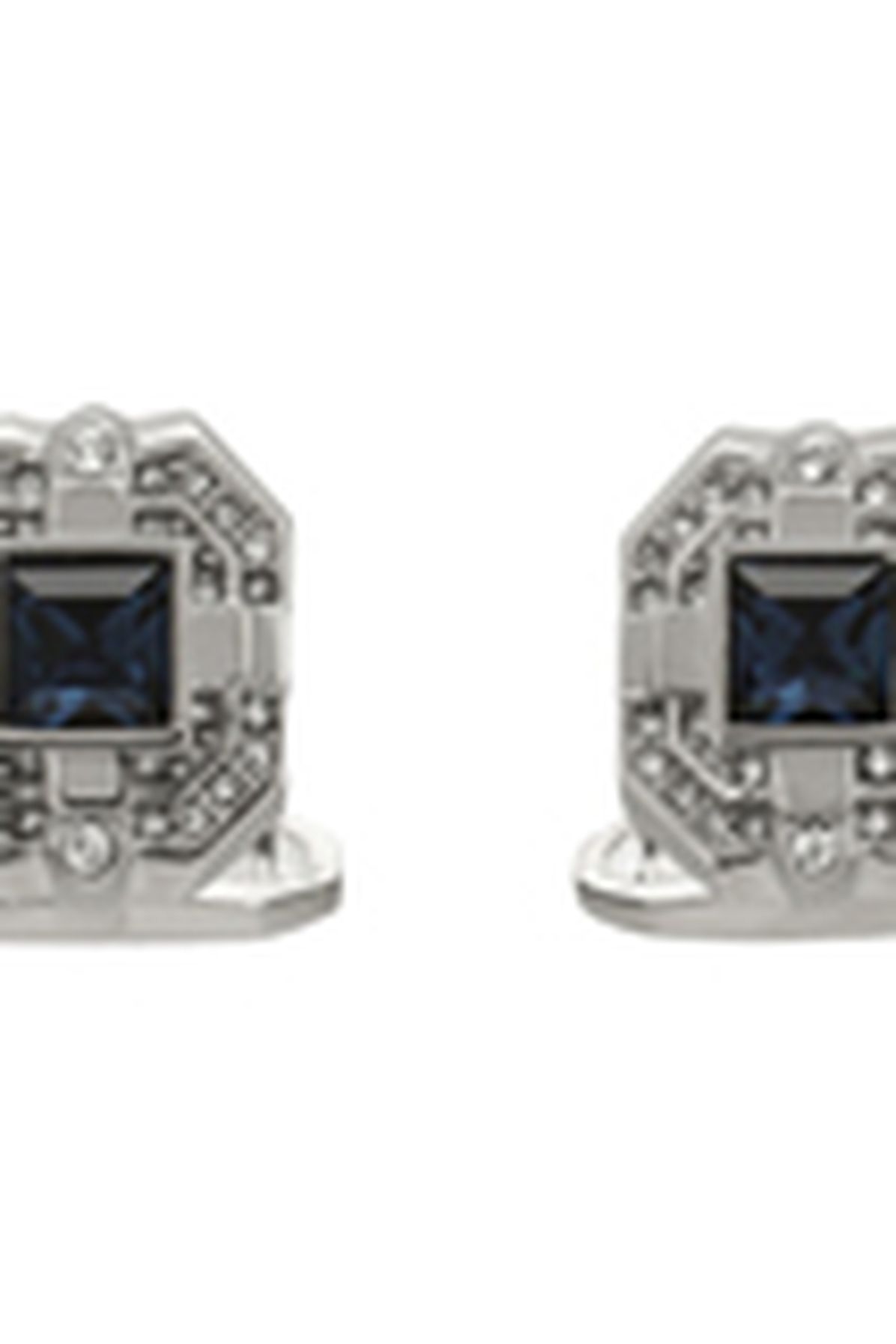 Dolce & Gabbana Silver cufflinks with rhinestones