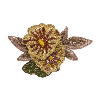 Alberta Ferretti Multicolour flower bijoux brooch
