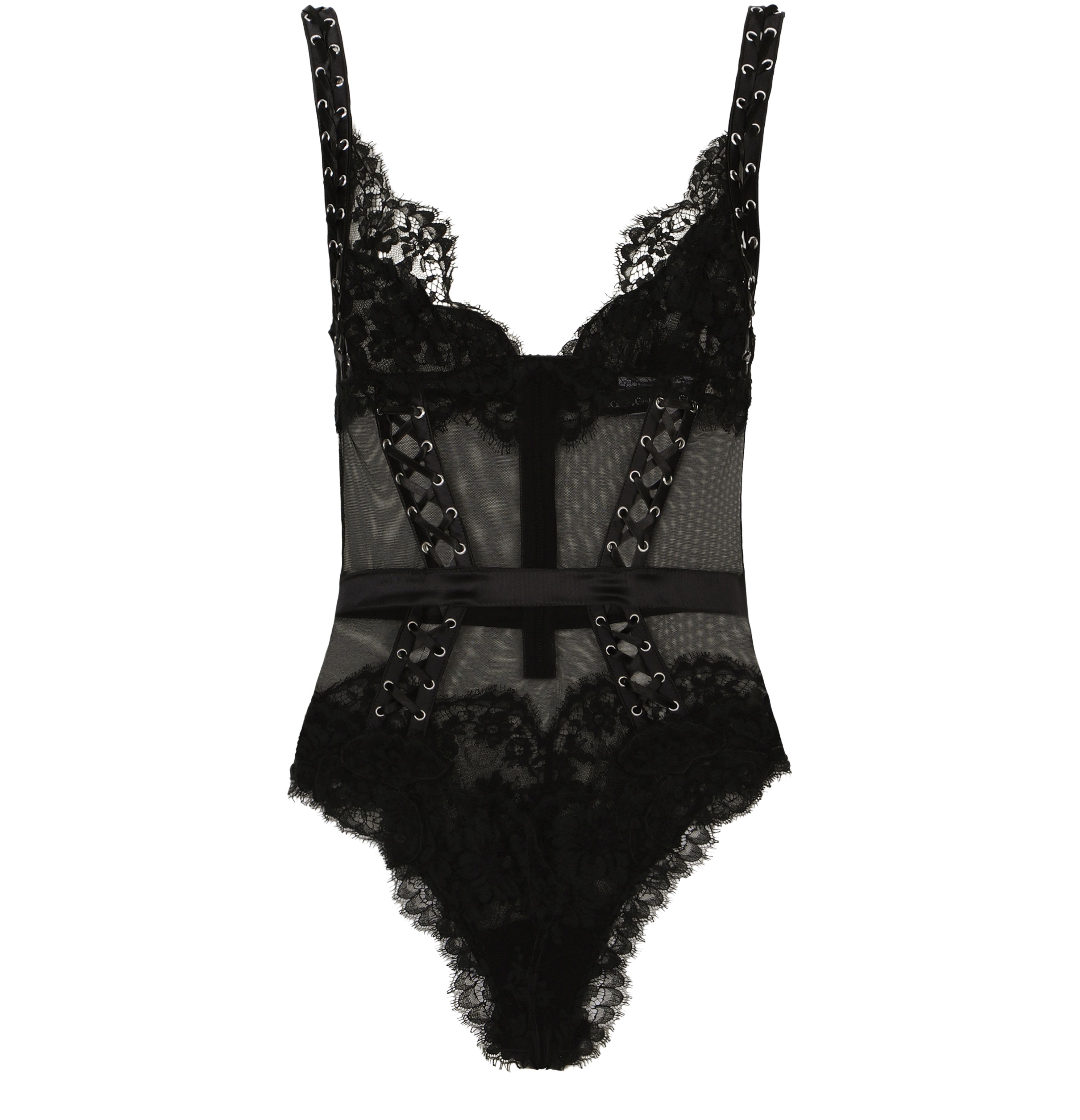 Dolce & Gabbana Lace and tulle bodysuit