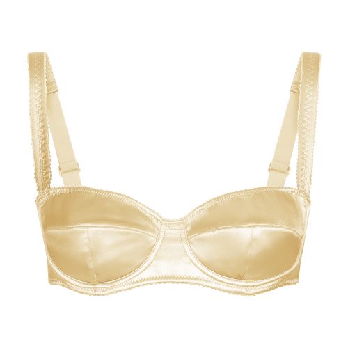 Dolce & Gabbana Foiled jersey balconette bra