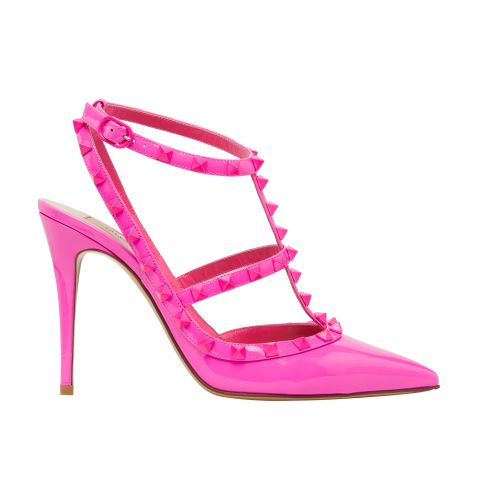 VALENTINO GARAVANI Rockstud ankle strap pumps