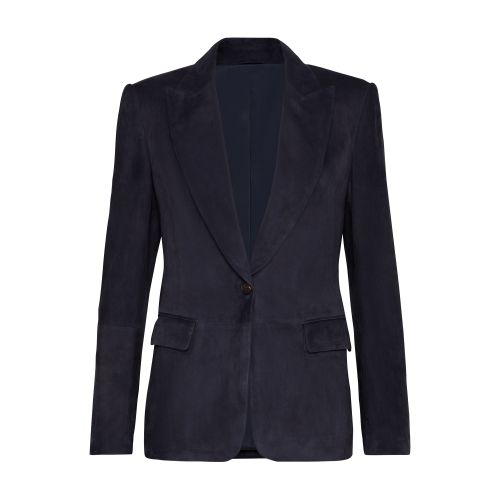 Brunello Cucinelli Suede blazer