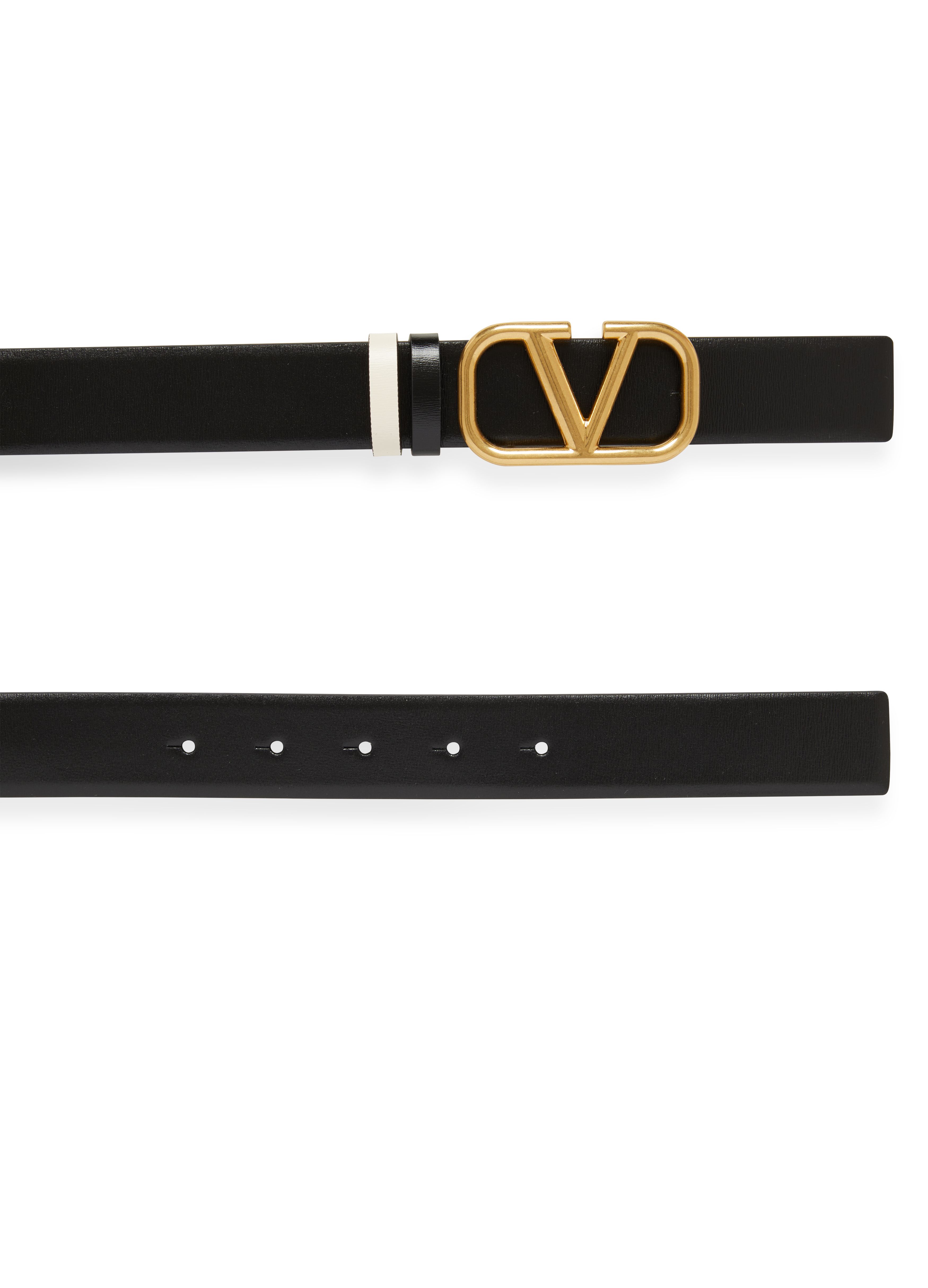 VALENTINO GARAVANI Vlogo Signature reversible belt M.30