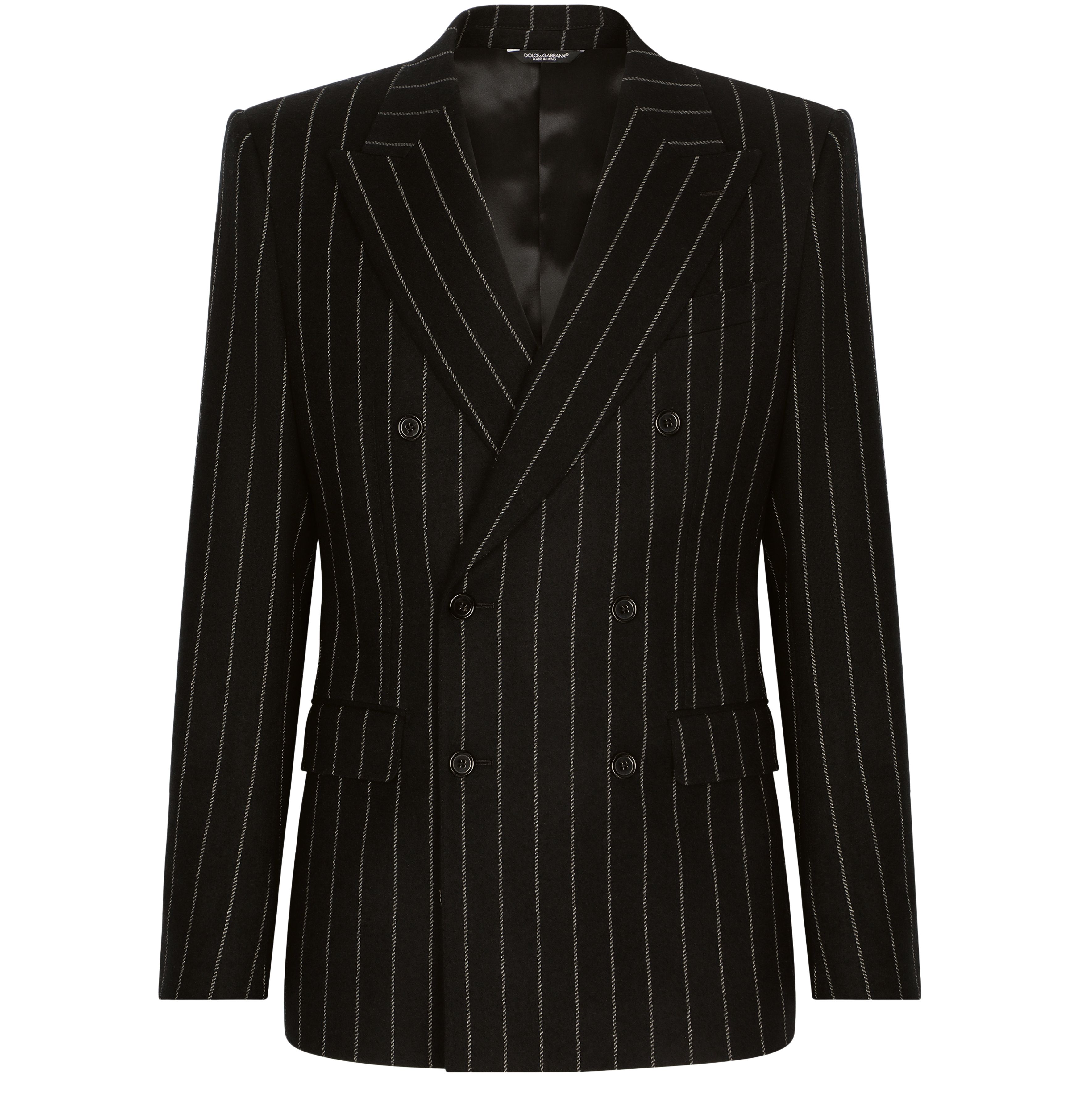 Dolce & Gabbana Jacket in pinstripe stretch wool