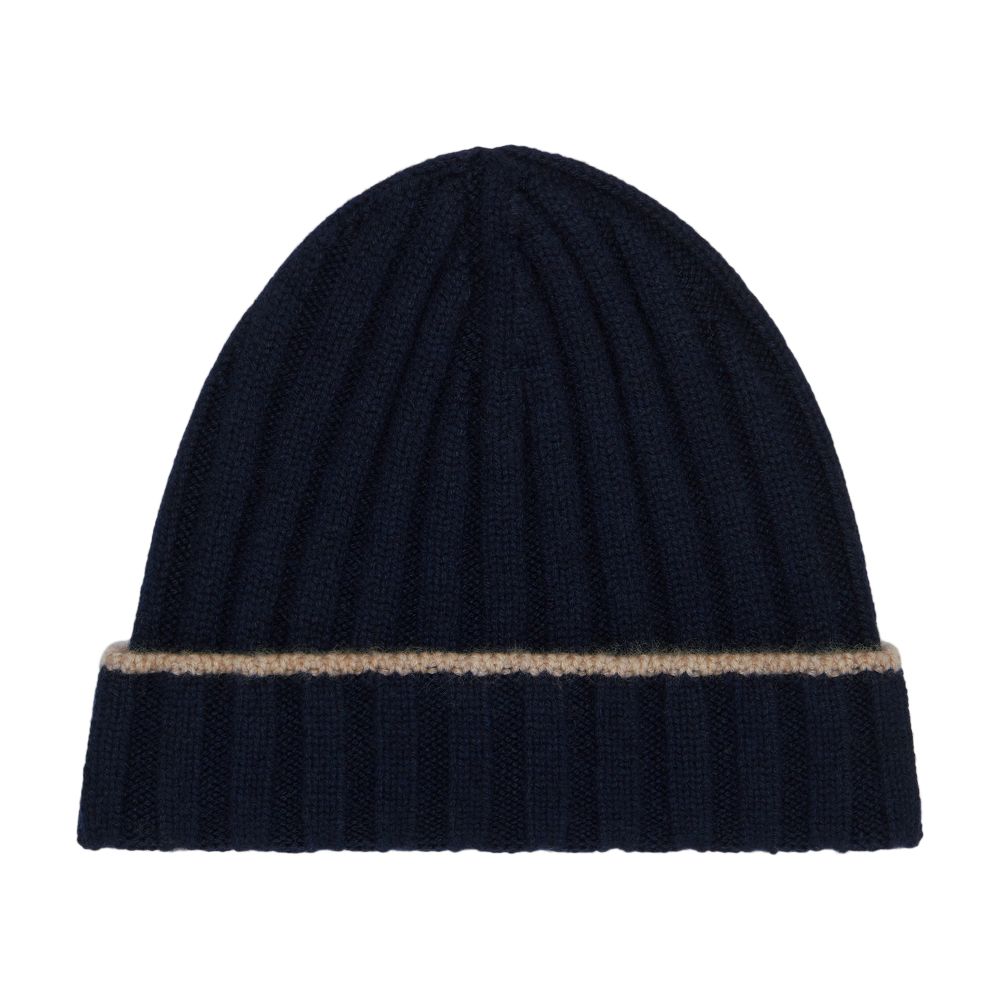 Brunello Cucinelli Cashmere rib knit beanie