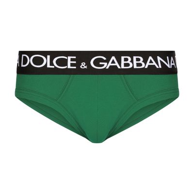 Dolce & Gabbana Mid-rise briefs in stretch jersey