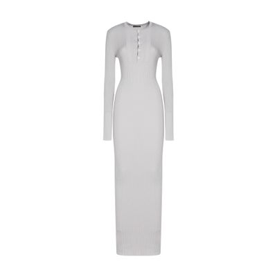 Ann Demeulemeester Enza serafin degrade rib dress