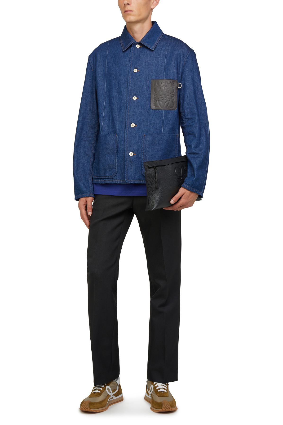 Loewe Patch Anagram workwear jacket