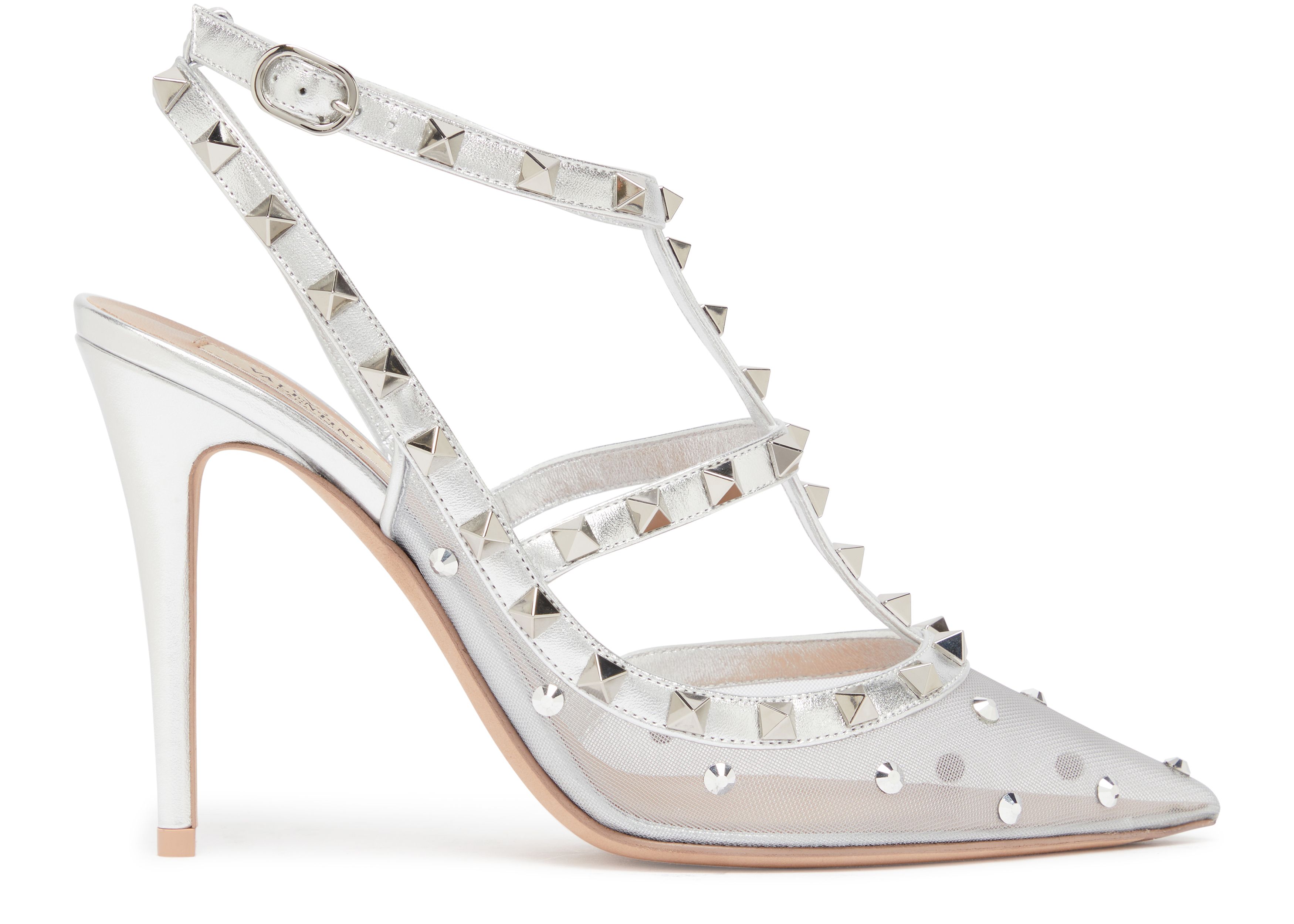 VALENTINO GARAVANI Rockstud pumps with strap