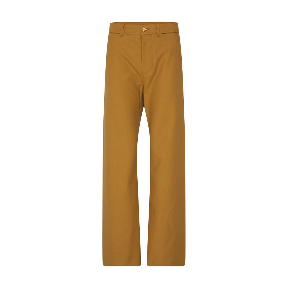 Chloé Flared cotton pants