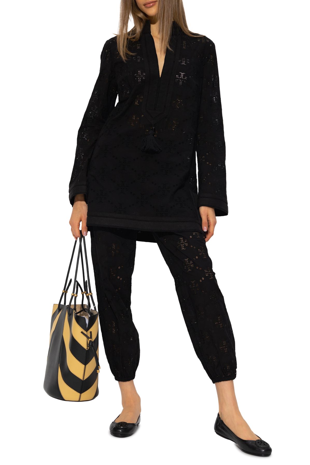 Tory Burch Openwork trousers