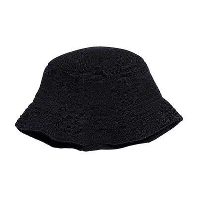 Barrie Denim cashmere and cotton bucket hat