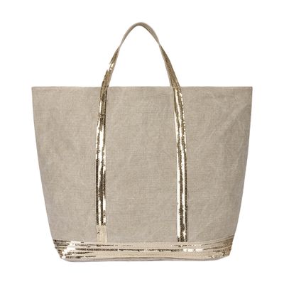  Linen XL cabas tote