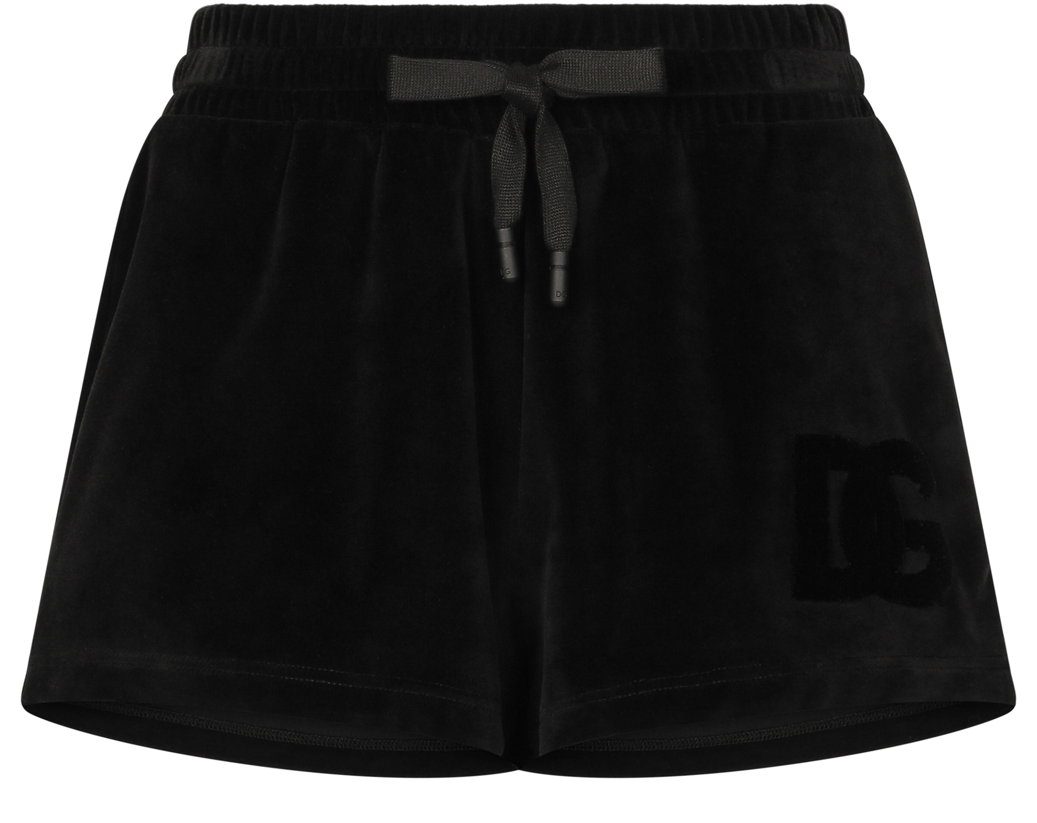 Dolce & Gabbana Chenille shorts with embroidery