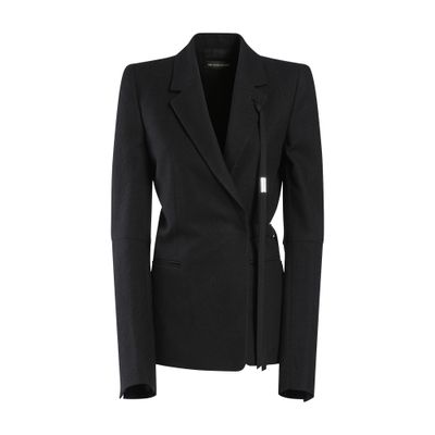 Ann Demeulemeester Venla Asymmetric Tailored Jacket