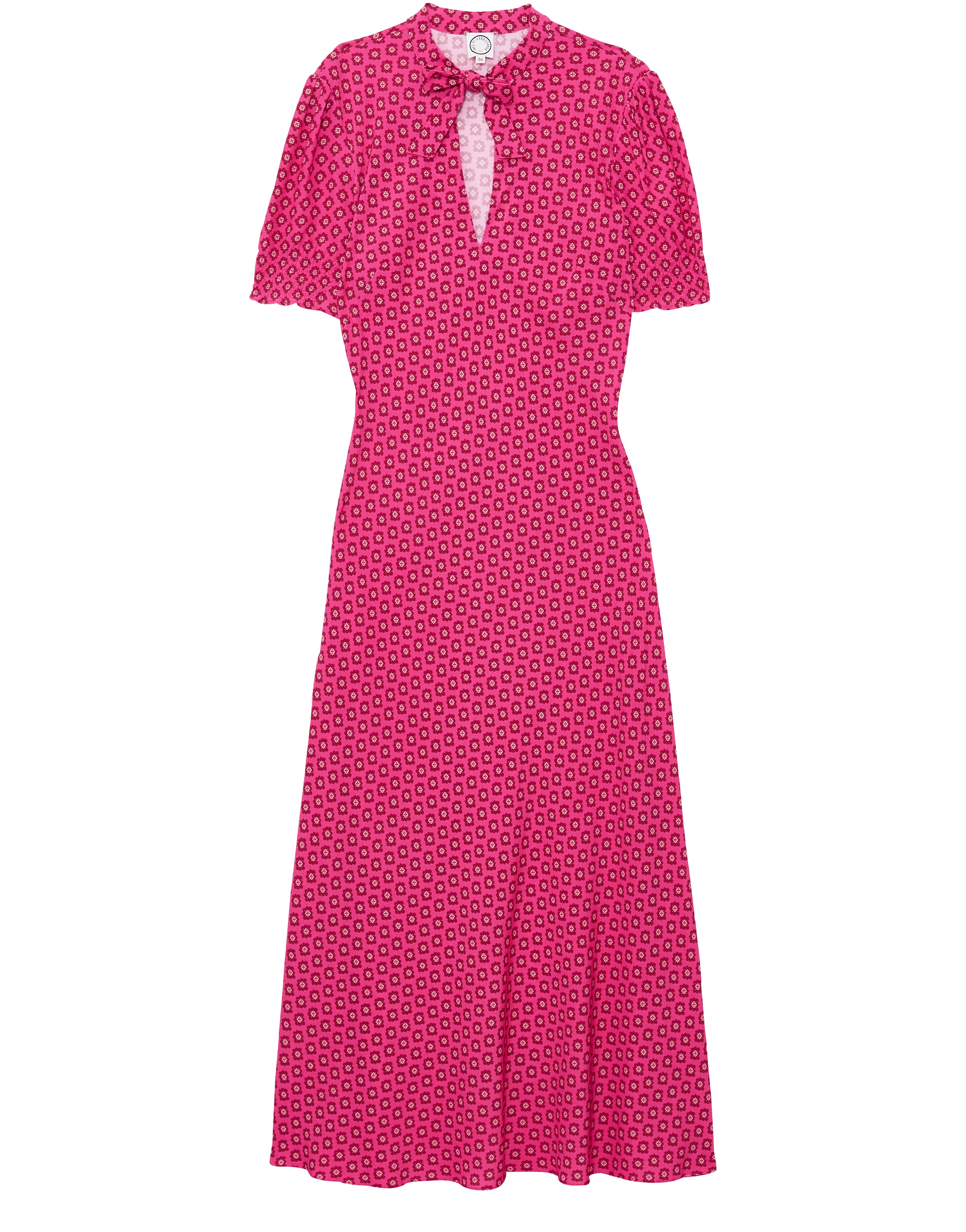  Cerise maxi-dress