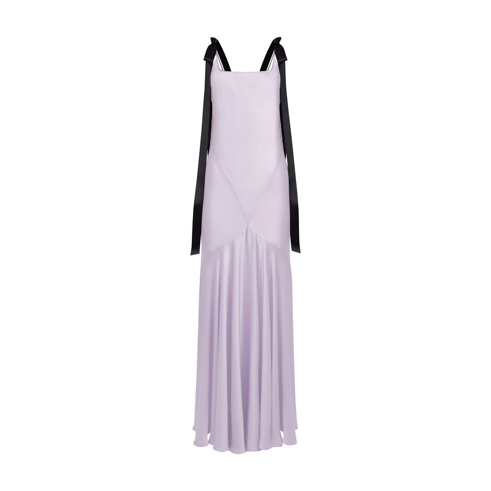 Nina Ricci Long satin dress