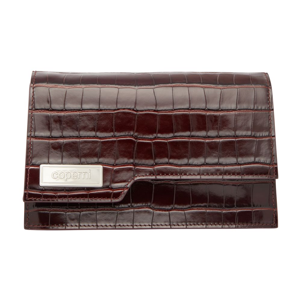 Coperni Croco mini briefcase