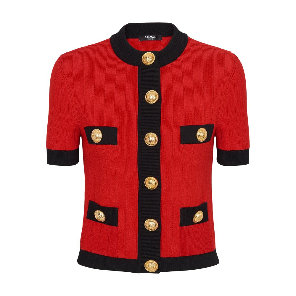 Balmain Knitted cardigan with buttons