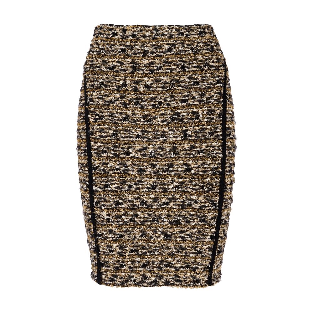 Balmain Lurex Tweed Skirt