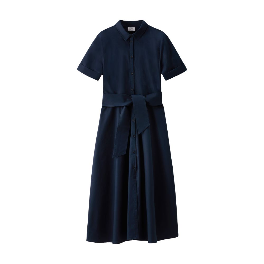 Woolrich Shirt dress in pure cotton poplin