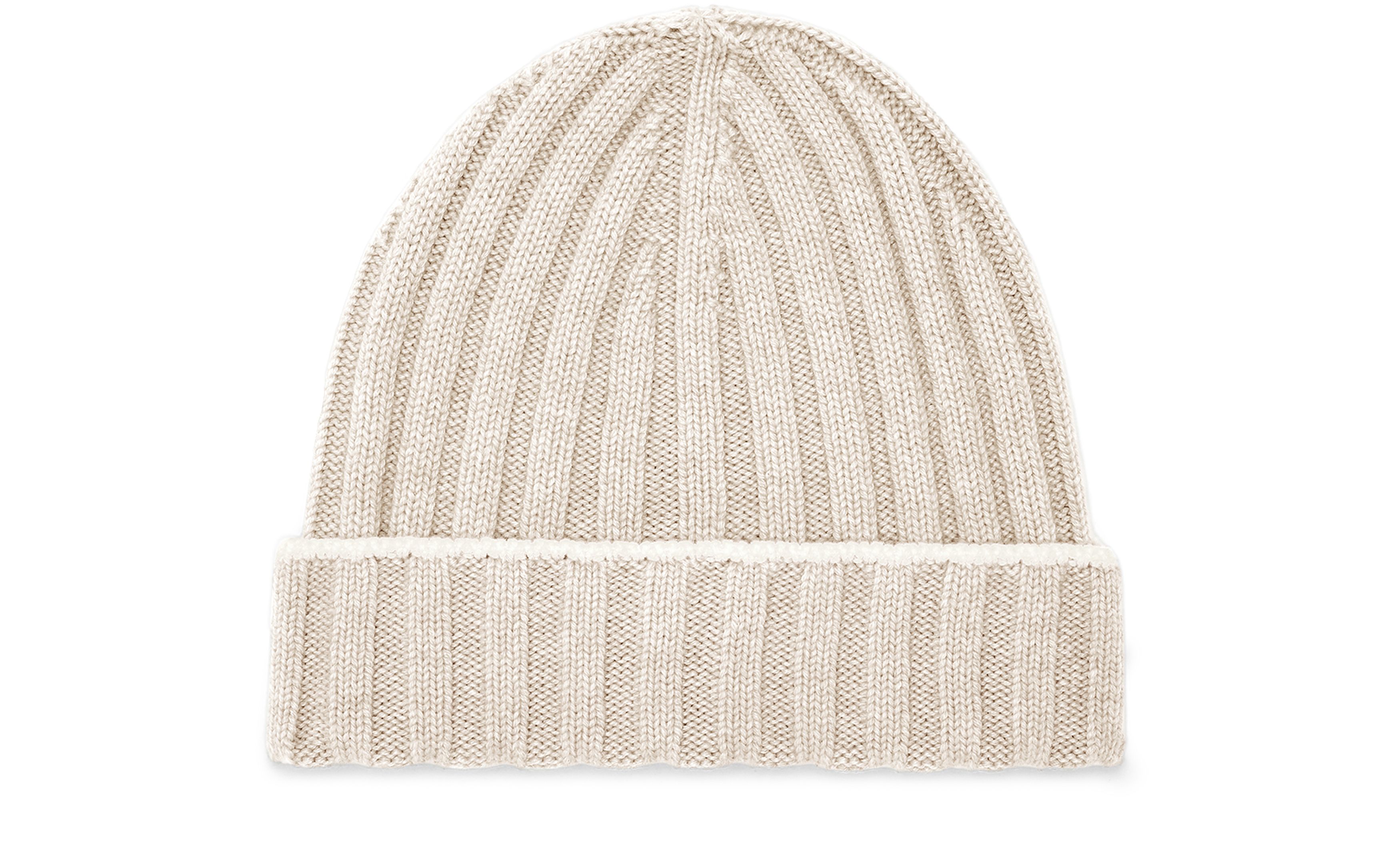 Brunello Cucinelli Cashmere rib knit beanie