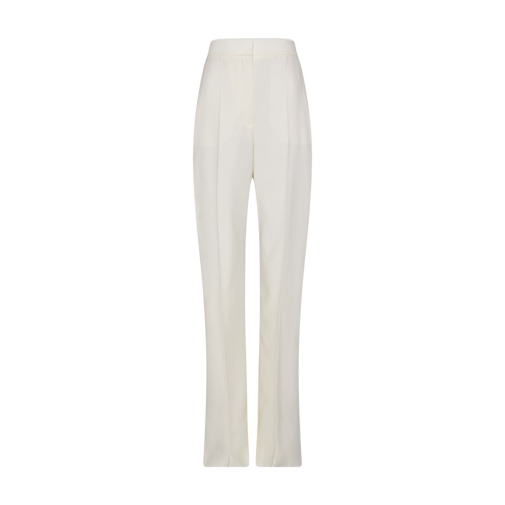 Alexander McQueen Wool trousers high-waisted fit