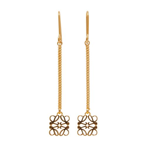 Loewe Anagram drop earrings