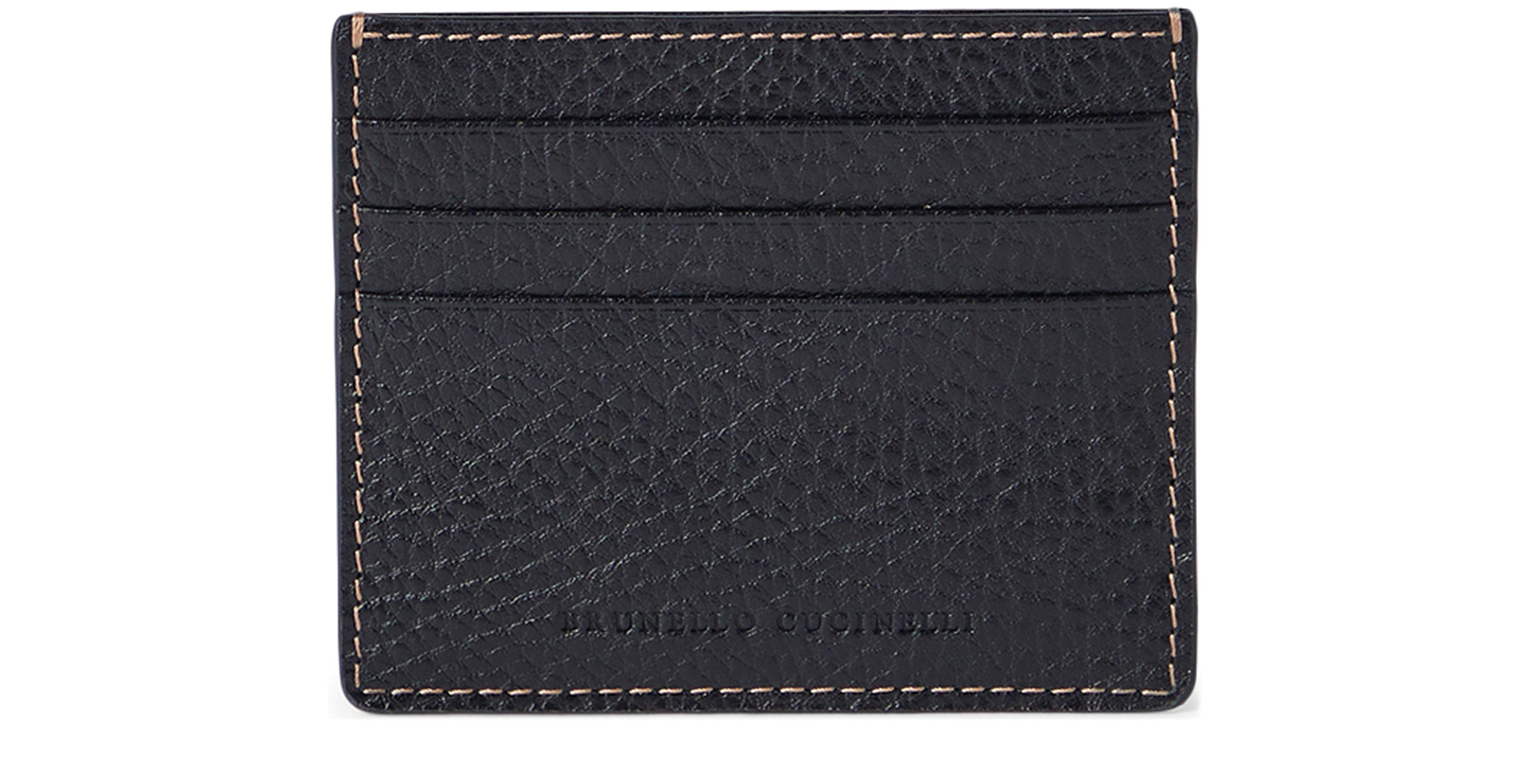 Brunello Cucinelli Calfskin card case