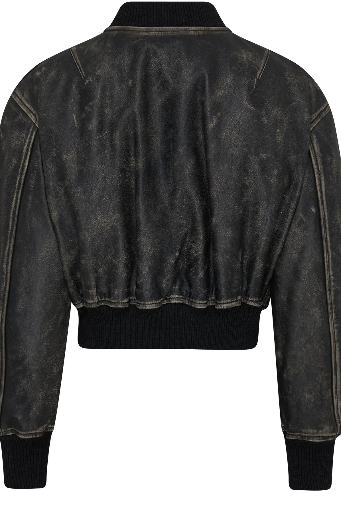 Acne Studios Leather bomber jacket