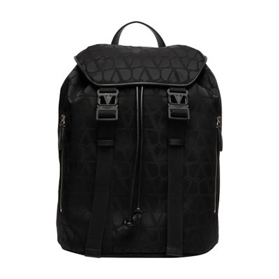 VALENTINO GARAVANI Canvas iconograph backpack