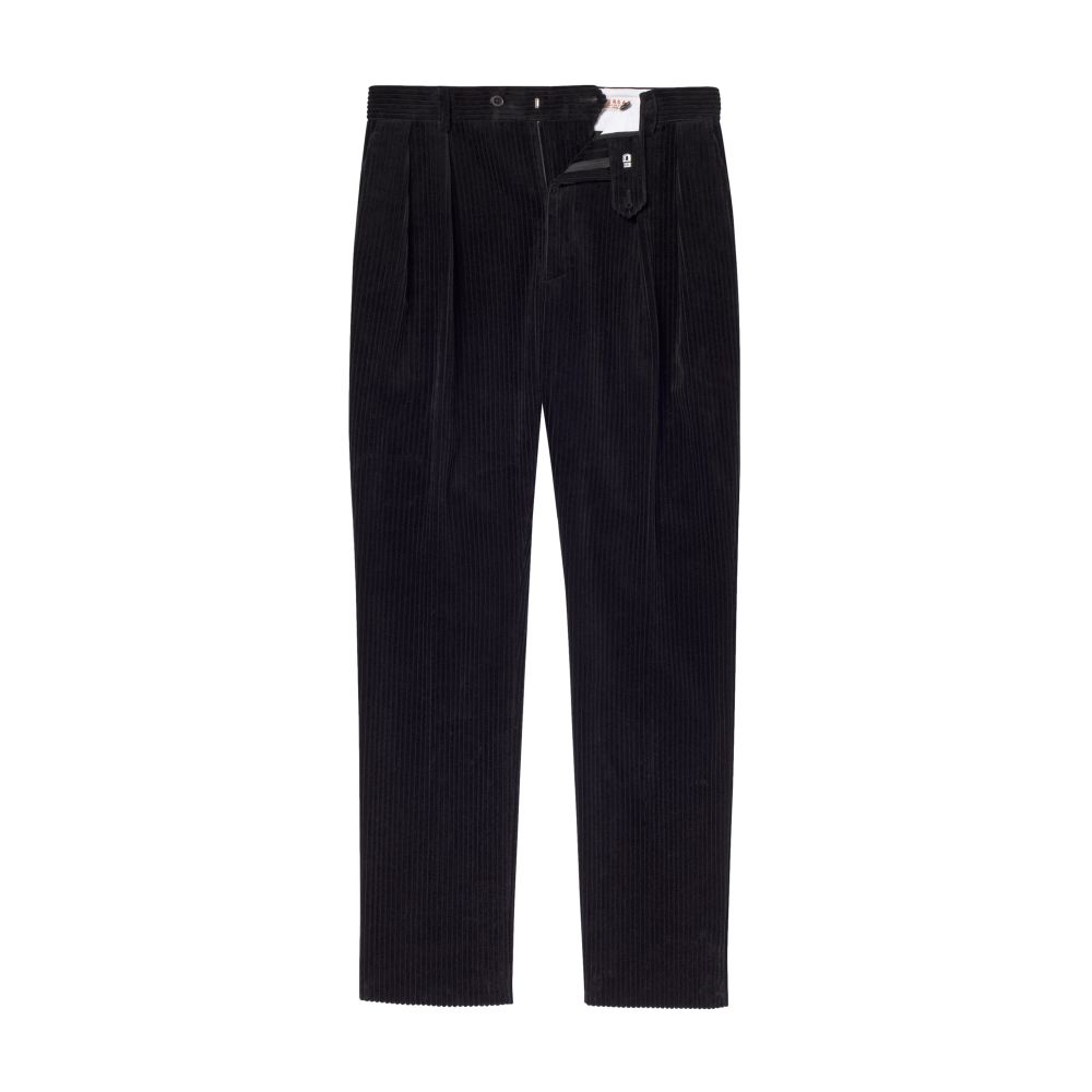  Corduroy straight trousers