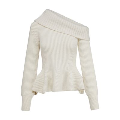 Alexander McQueen Asymmetric sweater