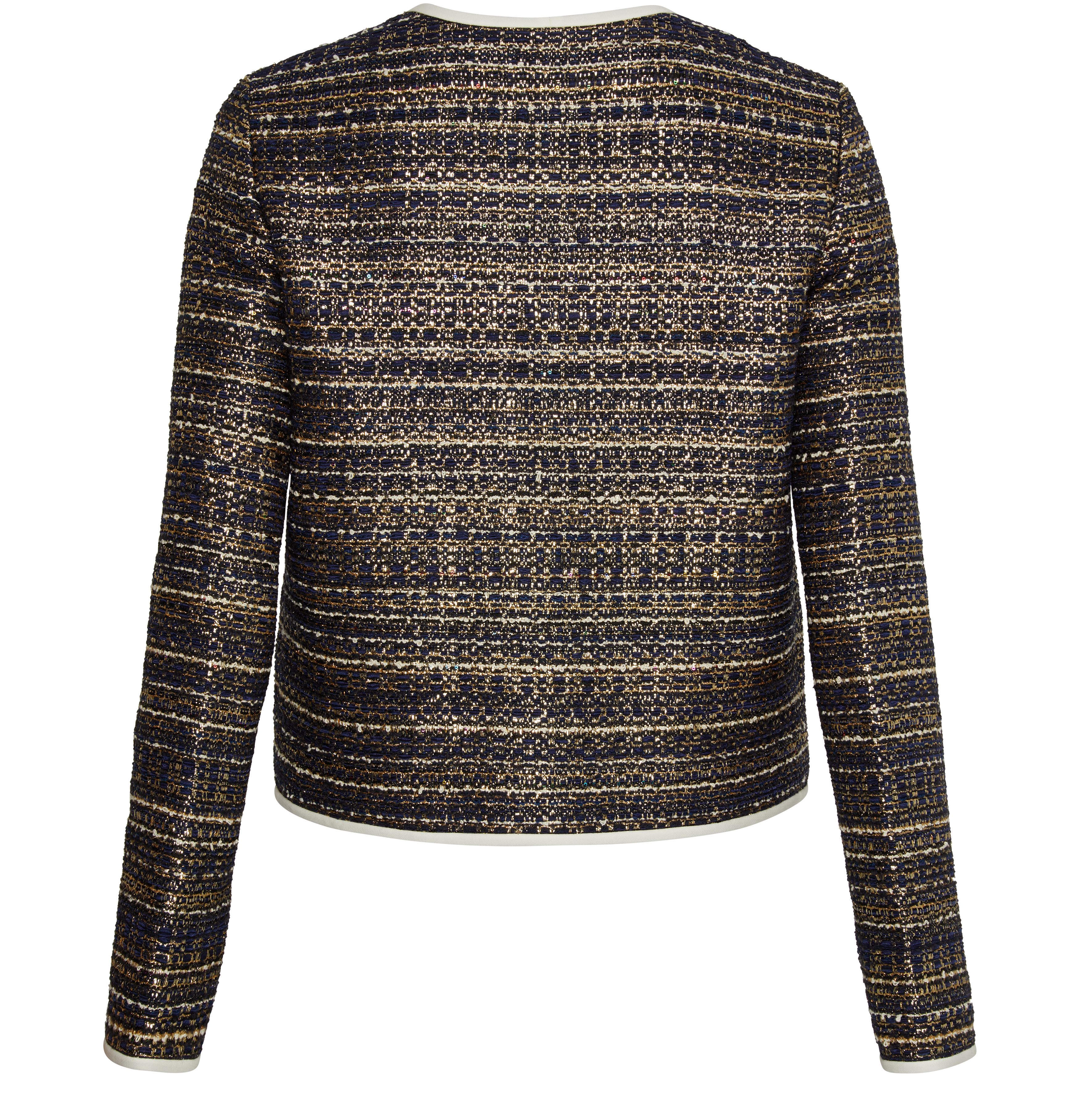 VALENTINO GARAVANI Cropped tweed jacket