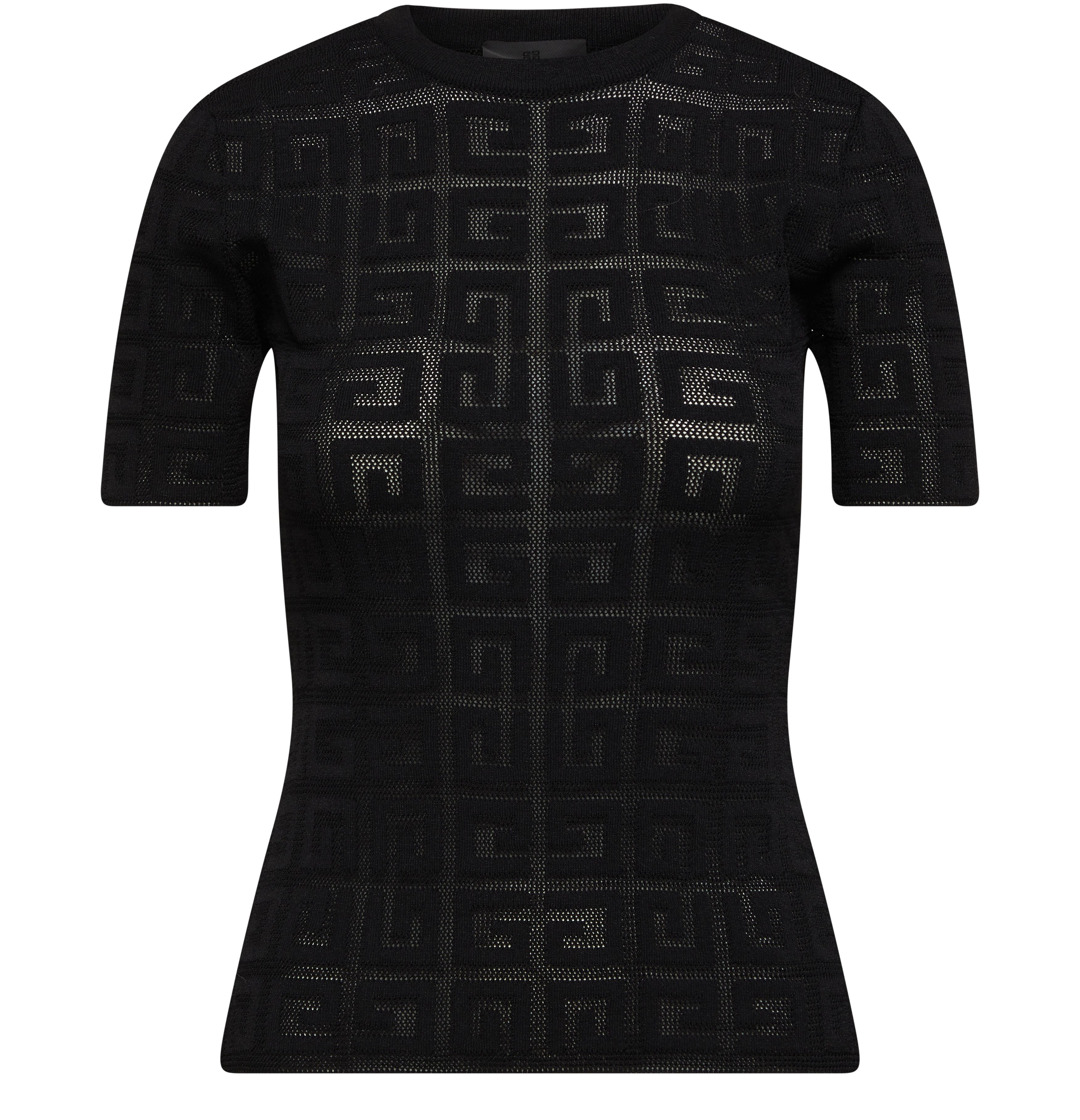 Givenchy 4G jacquard short-sleeved sweater