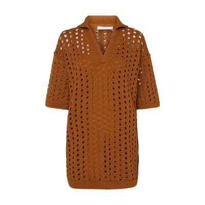 Max Mara Urna knitted mini dress