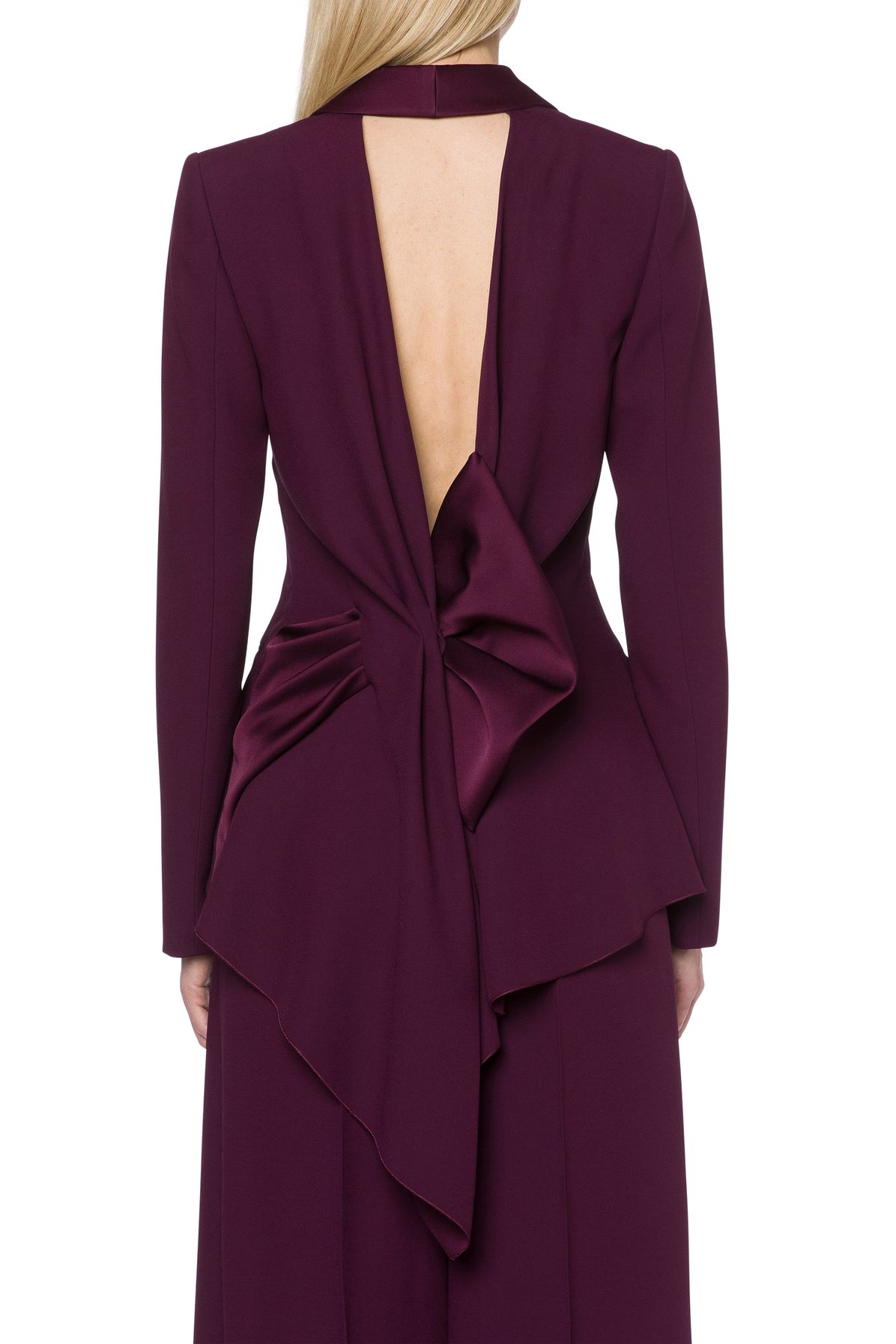 Alberta Ferretti Enver satin jacket