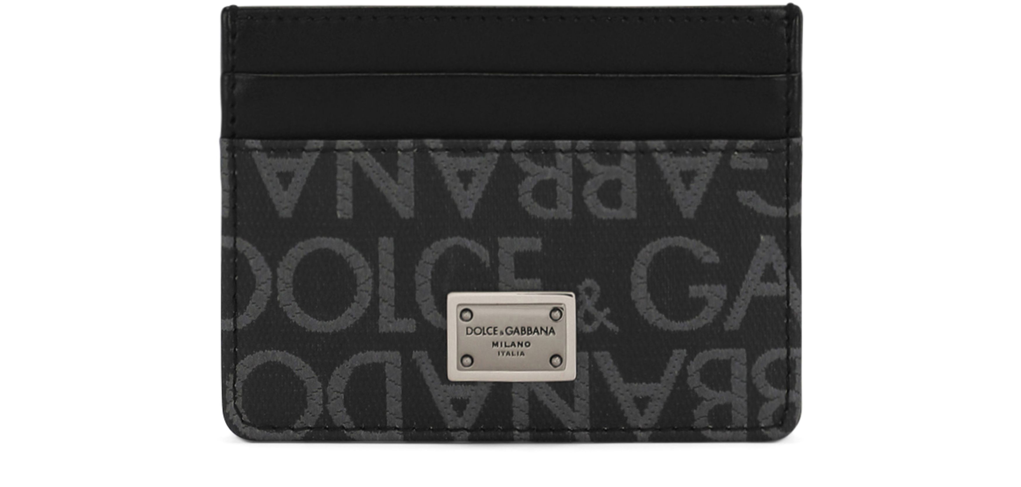 Dolce & Gabbana Jacquard card holder